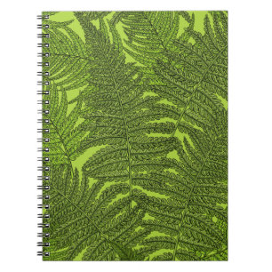 Cuaderno Fern en verde