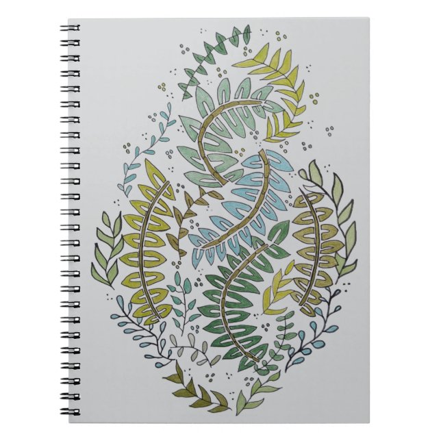 Cuaderno Fern Leaf Journal (Frente)