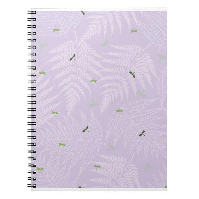 Cuaderno Ferns & Dragonflies (Frente)