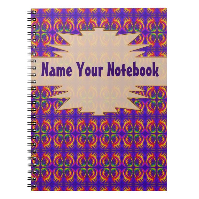 Cuaderno Feroe Trama Tribal (Frente)