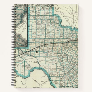Cuaderno Ferrocarril del Pacífico de Texas