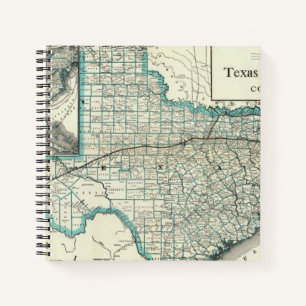 Cuaderno Ferrocarril del Pacífico de Texas