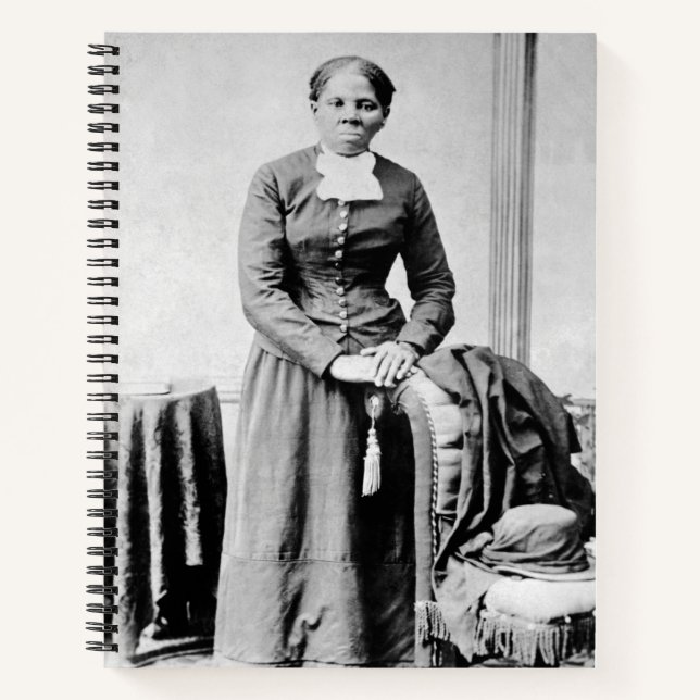 Cuaderno Ferrocarril Subterráneo Harriet Tubman Conductor (Anverso)
