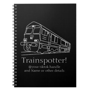 Cuaderno Ferrocarril Trainspotter Clase 66 Diesel