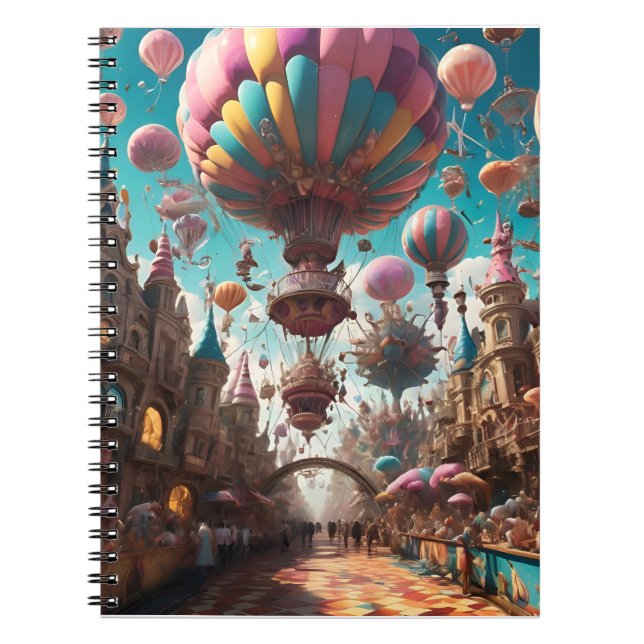 Cuaderno Festival de Globos de Carnaval (Frente)
