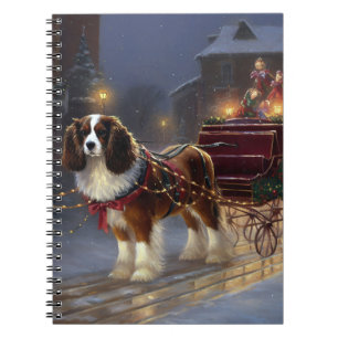 Cuaderno Festival de Navidades Cavalier King Charles Spanie