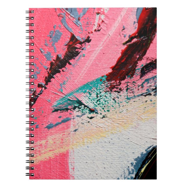 Cuaderno Festival de primavera. Pintura de textura multicol (Frente)