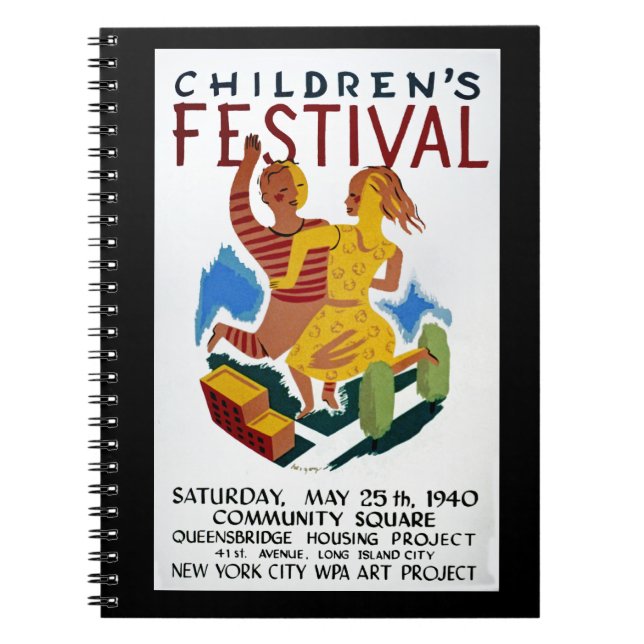 Cuaderno Festival Infantil (Frente)