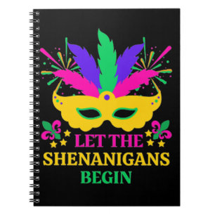 Cuaderno Festival Mardi Gras para que empiecen los Shengani