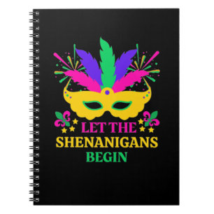 Cuaderno Festival Mardi Gras para que empiecen los Shengani