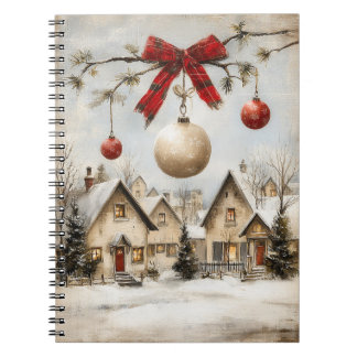 Cuaderno Festive Christmas Notebook – Holiday Journal