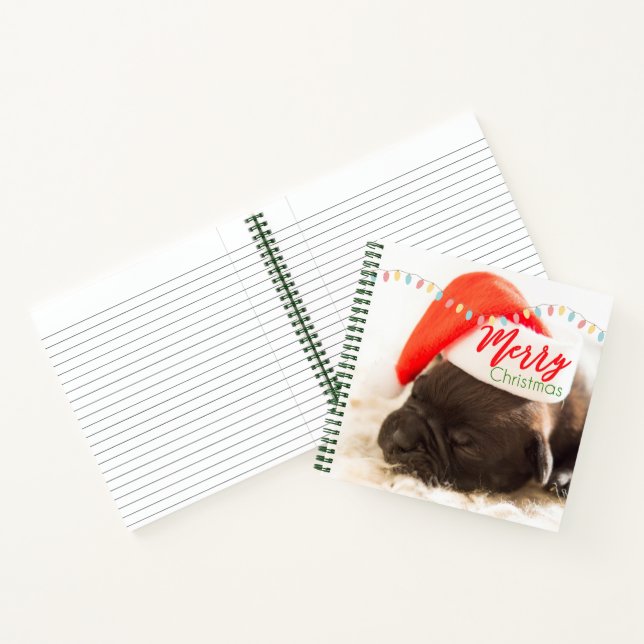 Cuaderno Festividad en Sombrero de Santa María con luces Na (Interior)