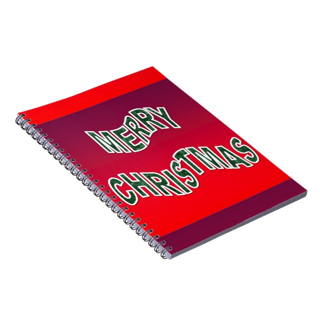 Cuaderno Festividad Feliz Navidad (Lado Derecho)