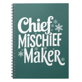 Cuaderno festivo divertido