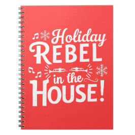 Cuaderno festivo divertido