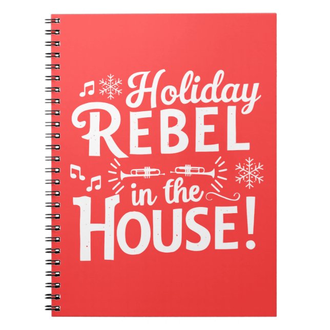 Cuaderno festivo divertido (Frente)