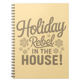 Cuaderno festivo divertido