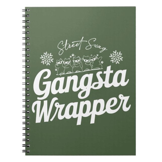 Cuaderno festivo divertido (Frente)