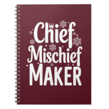 Cuaderno festivo divertido