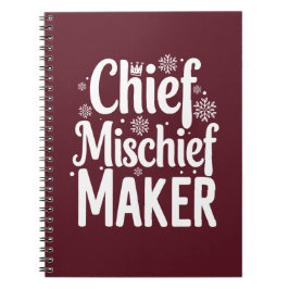 Cuaderno festivo divertido