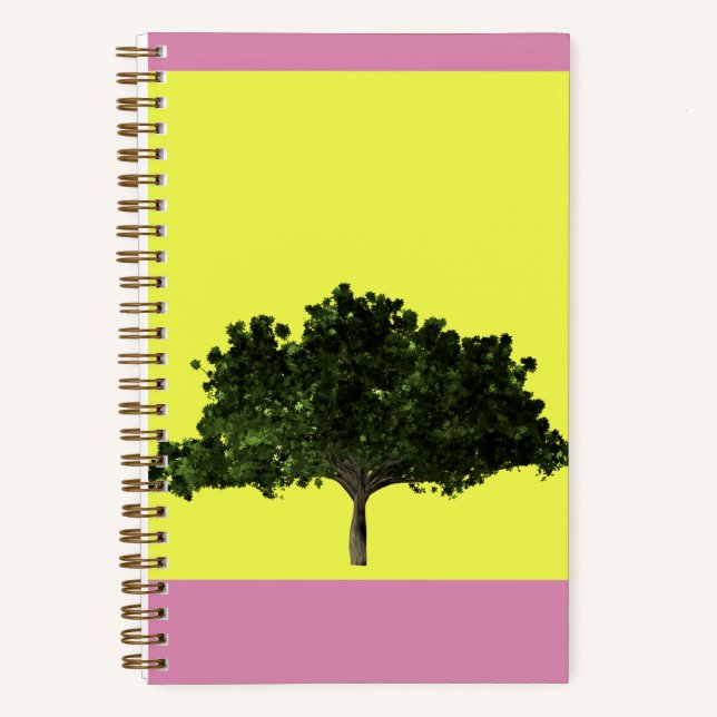 Cuaderno Ficus microcarpa tree (Anverso)