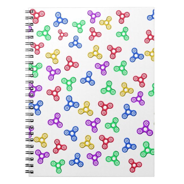 Cuaderno Fidget Spinners (Frente)