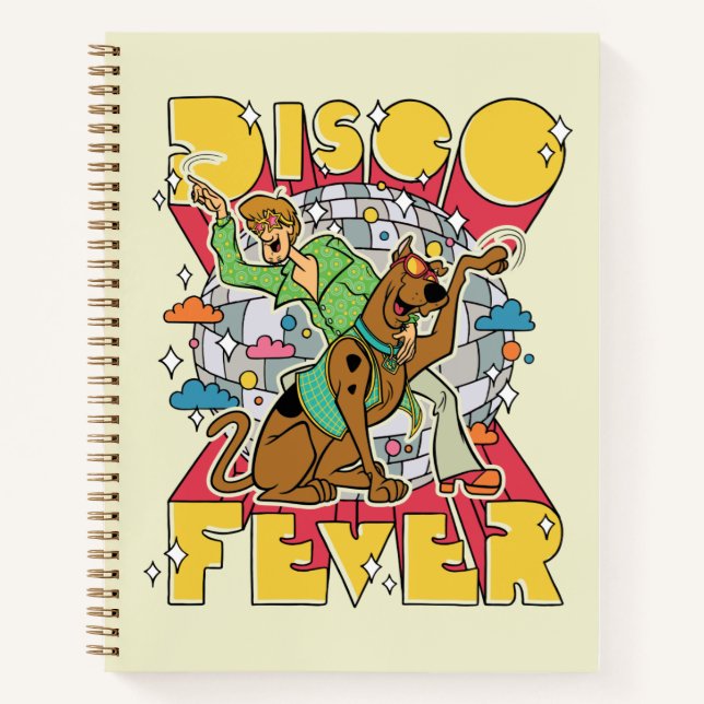 Cuaderno Fiebre Disco con Scooby y Shaggy (Anverso)