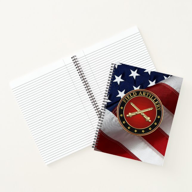 Cuaderno Field Artillery Branch Insignia Special Edition (Interior)