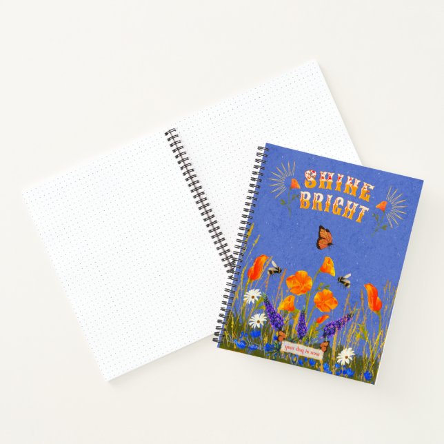 Cuaderno Field Wildflowers Poppies Inspiradores (Interior)