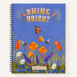 Cuaderno Field Wildflowers Poppies Inspiradores