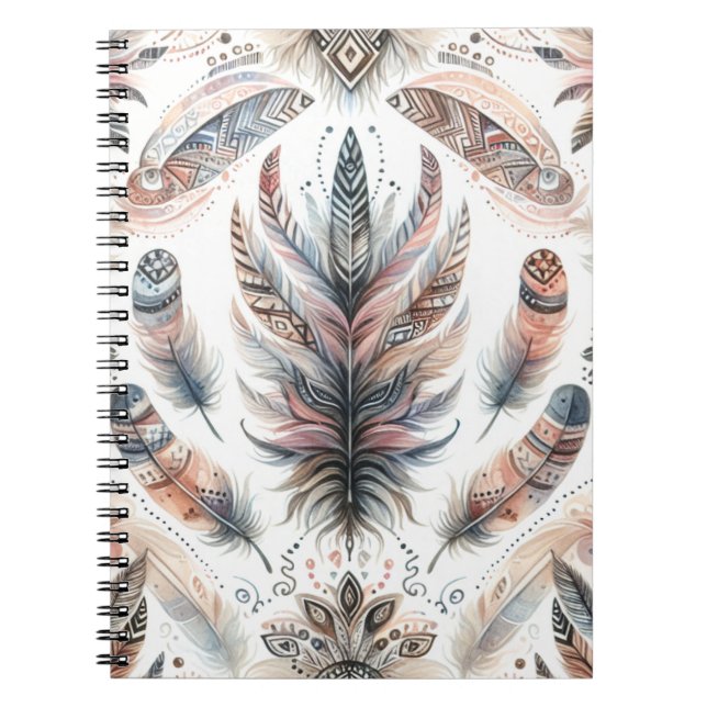 Cuaderno Fierce Feathers (Frente)