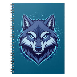 Cuaderno Fierce Wolf – Symbol of Strength and Freedom