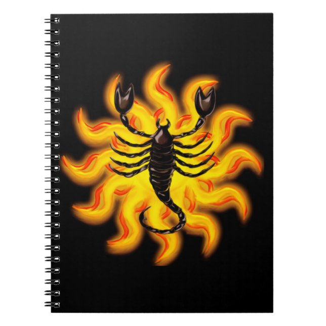 Cuaderno Fiery Scorpio (Frente)
