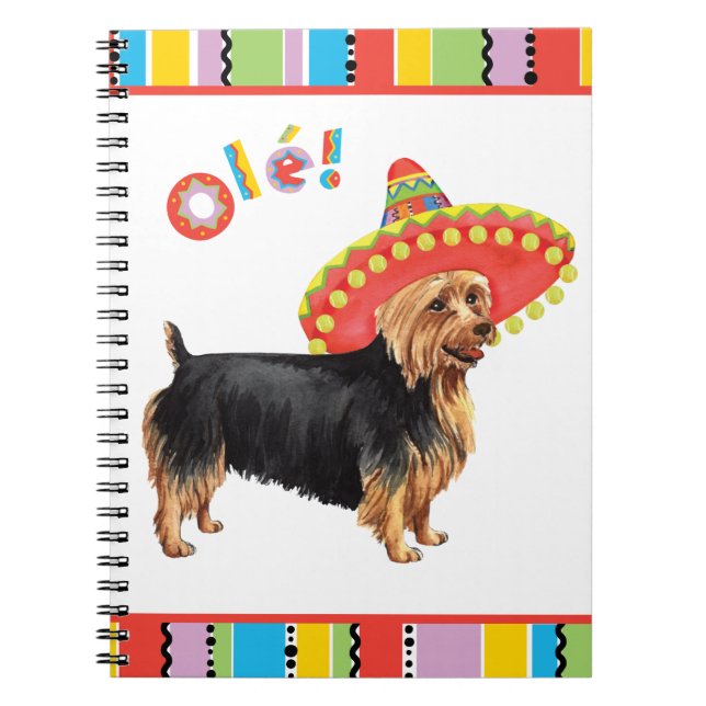 Cuaderno Fiesta Australian Terrier (Frente)