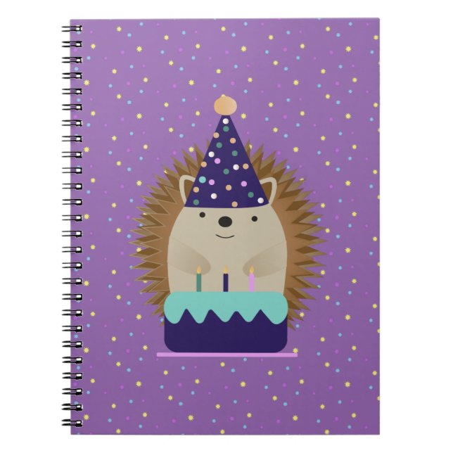Cuaderno Fiesta Cute Hedgehog (Frente)