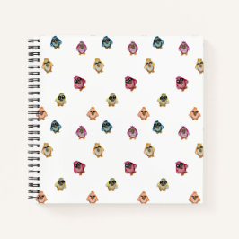 Cuaderno Fiesta de búho - Patrón