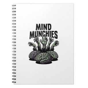 Cuaderno Fiesta de Cerebros de No Muertos Manos de Zombie V
