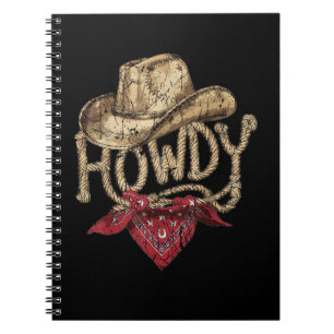 Cuaderno Fiesta de cumpleaños de vaquero occidental