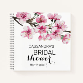 Cuaderno Fiesta de Despedida de Soltera Botánica de Flor de