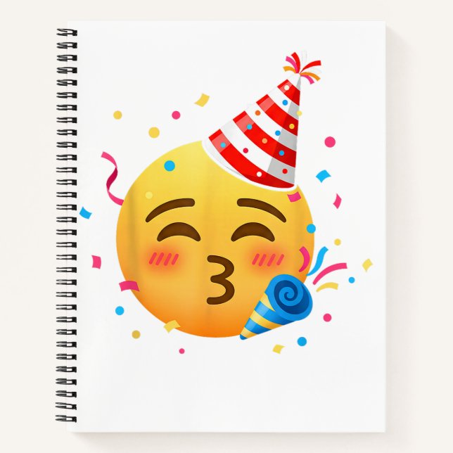 Cuaderno Fiesta de Emoticonos Divertidos (Anverso)