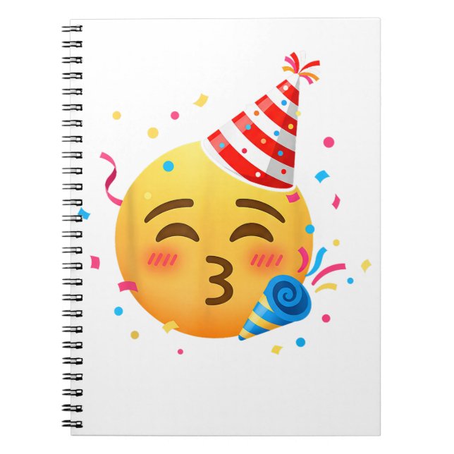 Cuaderno Fiesta de Emoticonos Divertidos (Frente)