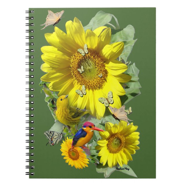 Cuaderno fiesta de girasol (Frente)