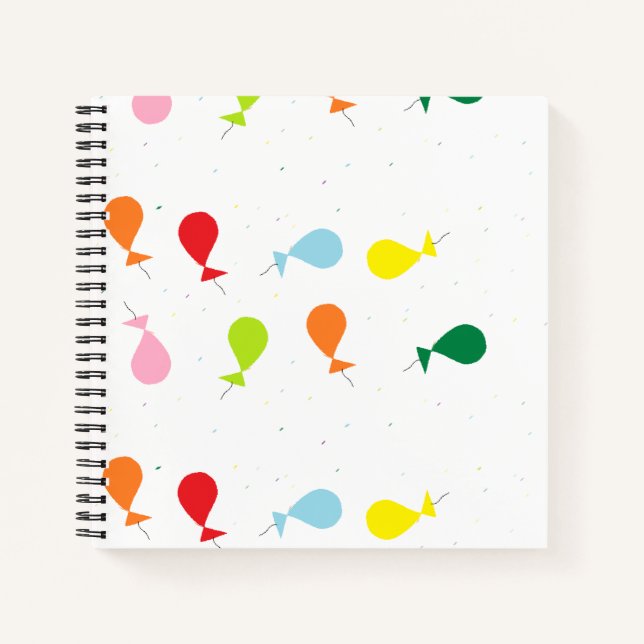 Cuaderno Fiesta de globo (Anverso)