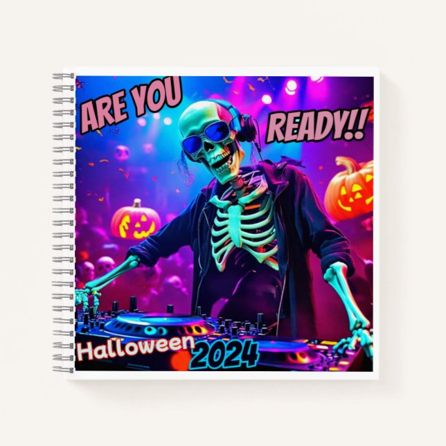 Cuaderno Fiesta de Halloween (Anverso)