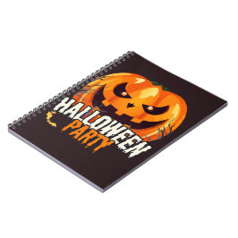 Cuaderno Fiesta de Halloween – Diseño de Jack-o’-Lantern