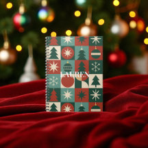 Fiesta de mediados del siglo en verde rojo