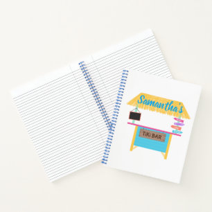 Cuaderno Fiesta de moda Tiki Bar