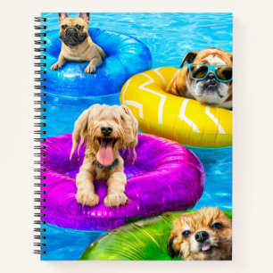 Cuaderno Fiesta de Perros en la Piscina