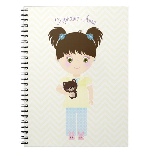 Cuaderno Fiesta de pijamas Glamping (Frente)