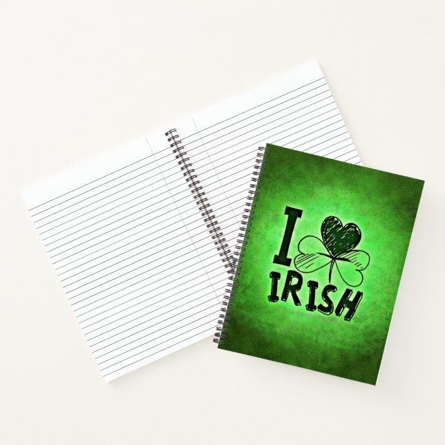Cuaderno Fiesta de San Patricio de SlipperyJoe's orgullo ir (Interior)